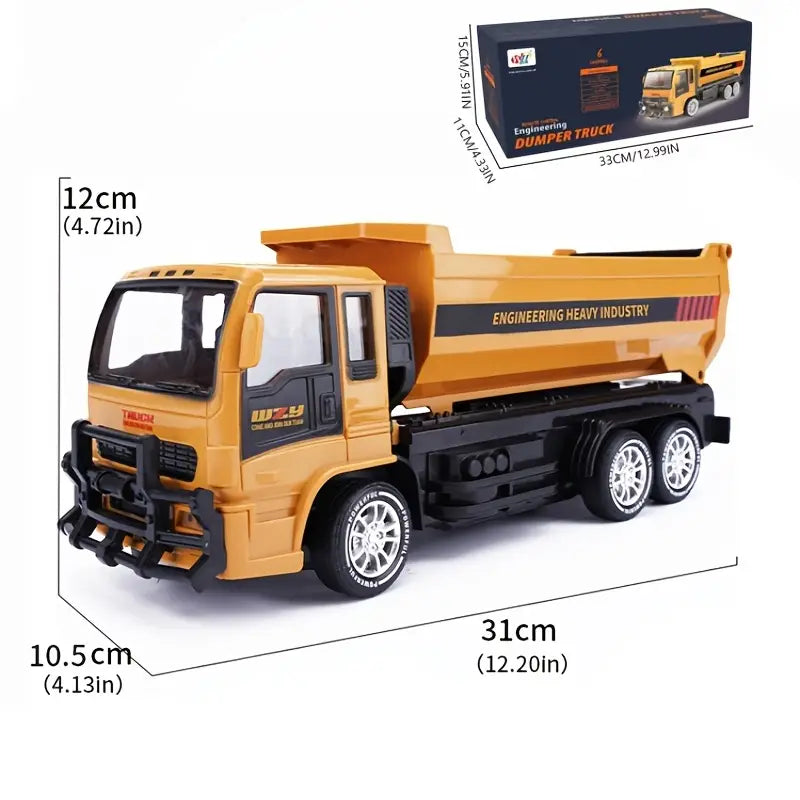 RC Bouwvrachtwagen met Kiepfunctie – Oplaadbare Speelgoed Truck
