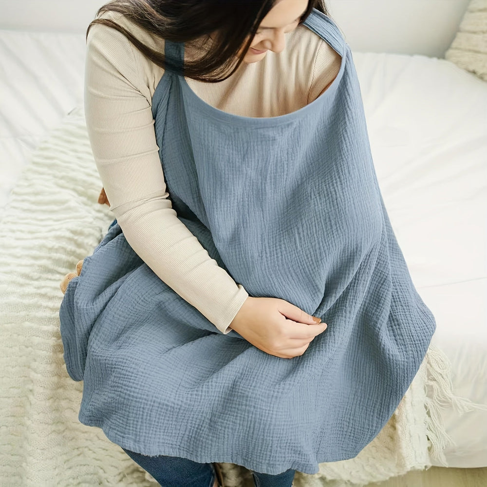 Ademend & Comfortabel Borstvoedingssjaal Katoen – Privacy & Stijl voor Nieuwe Mama’s | LunaCare