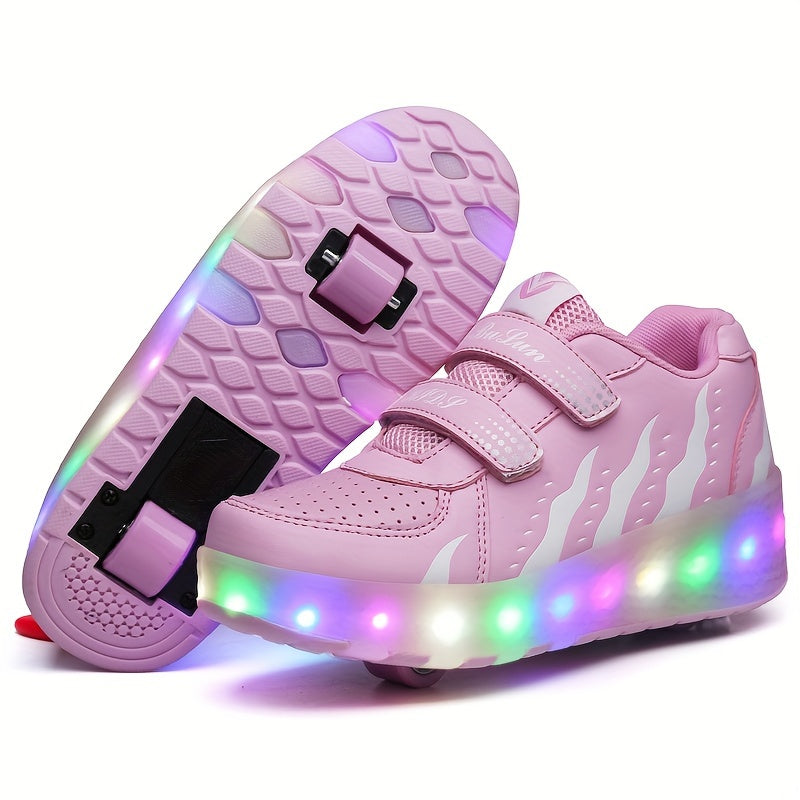 FlashRunners LED Roller Sneakers – Afneembare Wieltjes | Maat 26-35