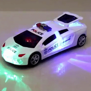 Stuntauto 360° met Licht & Geluid – Speelgoed Auto 3+