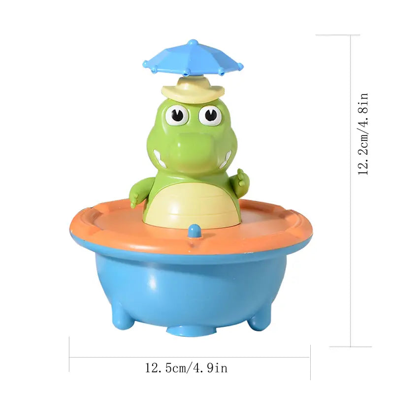 SplashCroc™ Fontein Krokodil – Interactief Badspeelgoed voor Baby's – Waterplezier en Sensorische Ontwikkeling