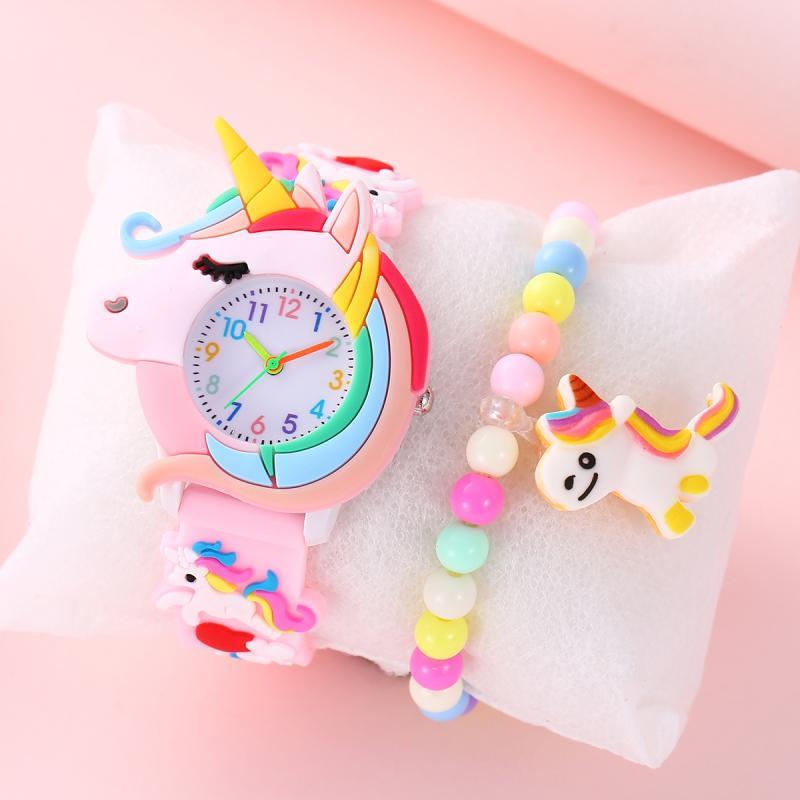 Kinderhorloge Meisjes – Eenhoorn Set