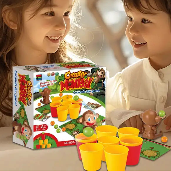 ChimpStrike Twee Speler Schietspel – Interactief Familie Bordspel