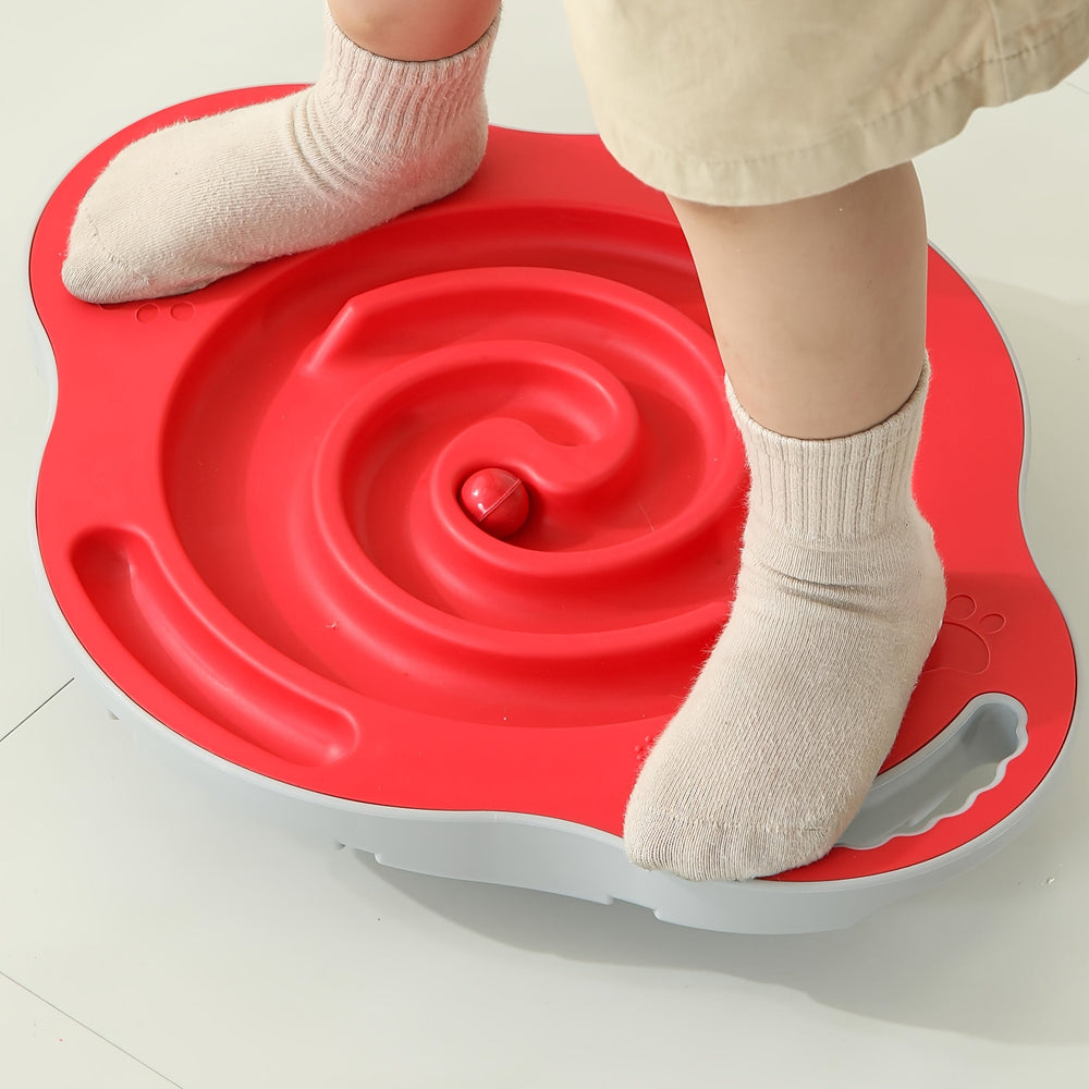 Balansbord met Doolhof voor Thuisfitness & Yoga – Antislip Stabiliteitstrainer voor Core, Coördinatie en Evenwicht