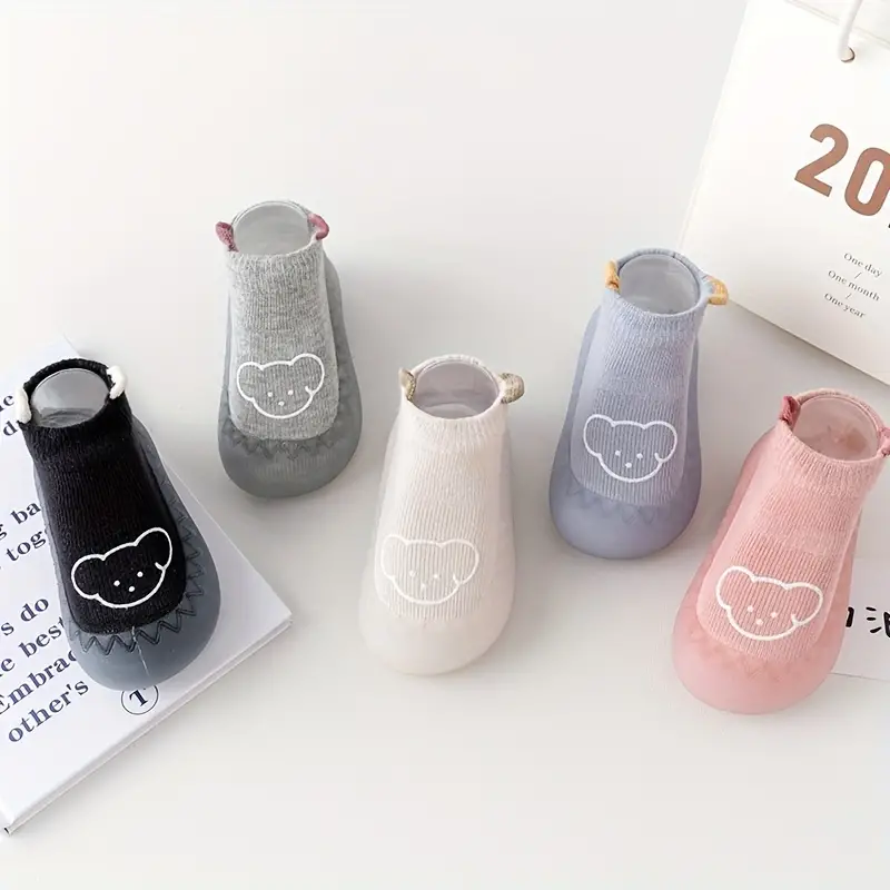 Bearfoot Sneakers Peuters – Flexibel, Ademend & Antislip met Schattig Beer Design