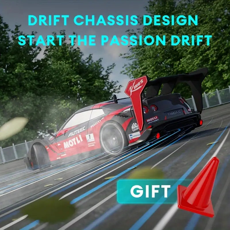 RC Drift Auto 1:16 – 20 km/u Raceauto met Afstandsbediening
