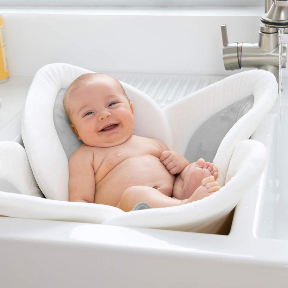 Zachte Babybadbloem Kopen – Comfortabel & Veilig Badderen voor je Pasgeboren Baby