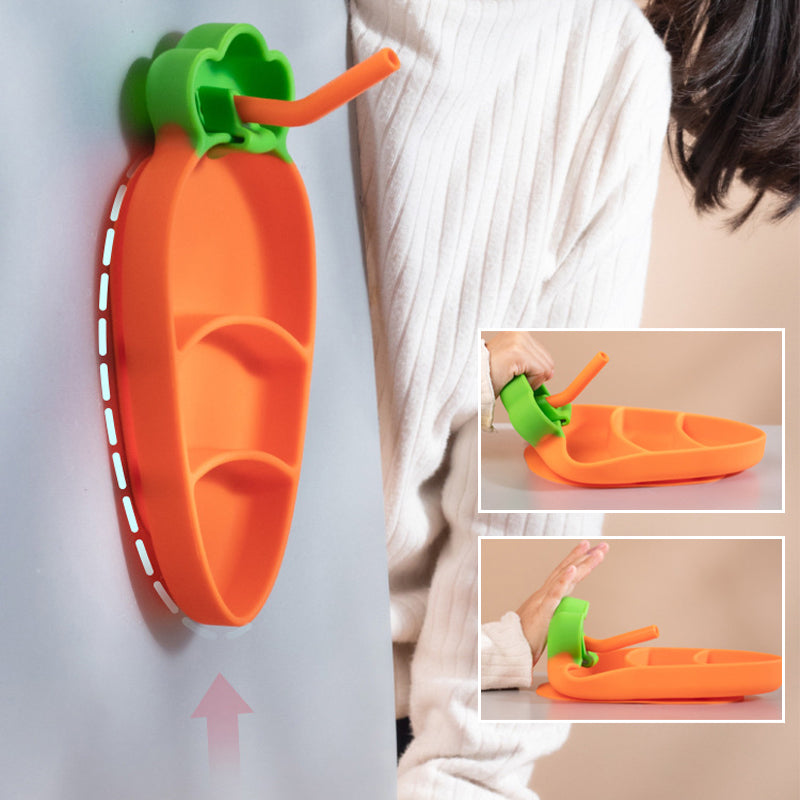 Baby Bord Zuignap – Siliconen Peuterbord met Vakjes