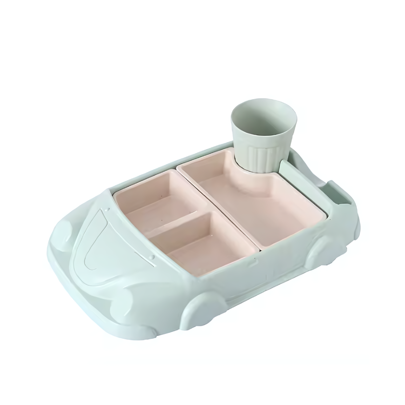 RaceBite Kinder Eetset – Duurzaam & Speels Servies voor Kinderen | Stimuleert Gezond Eetgedrag & Eetplezier aan Tafel