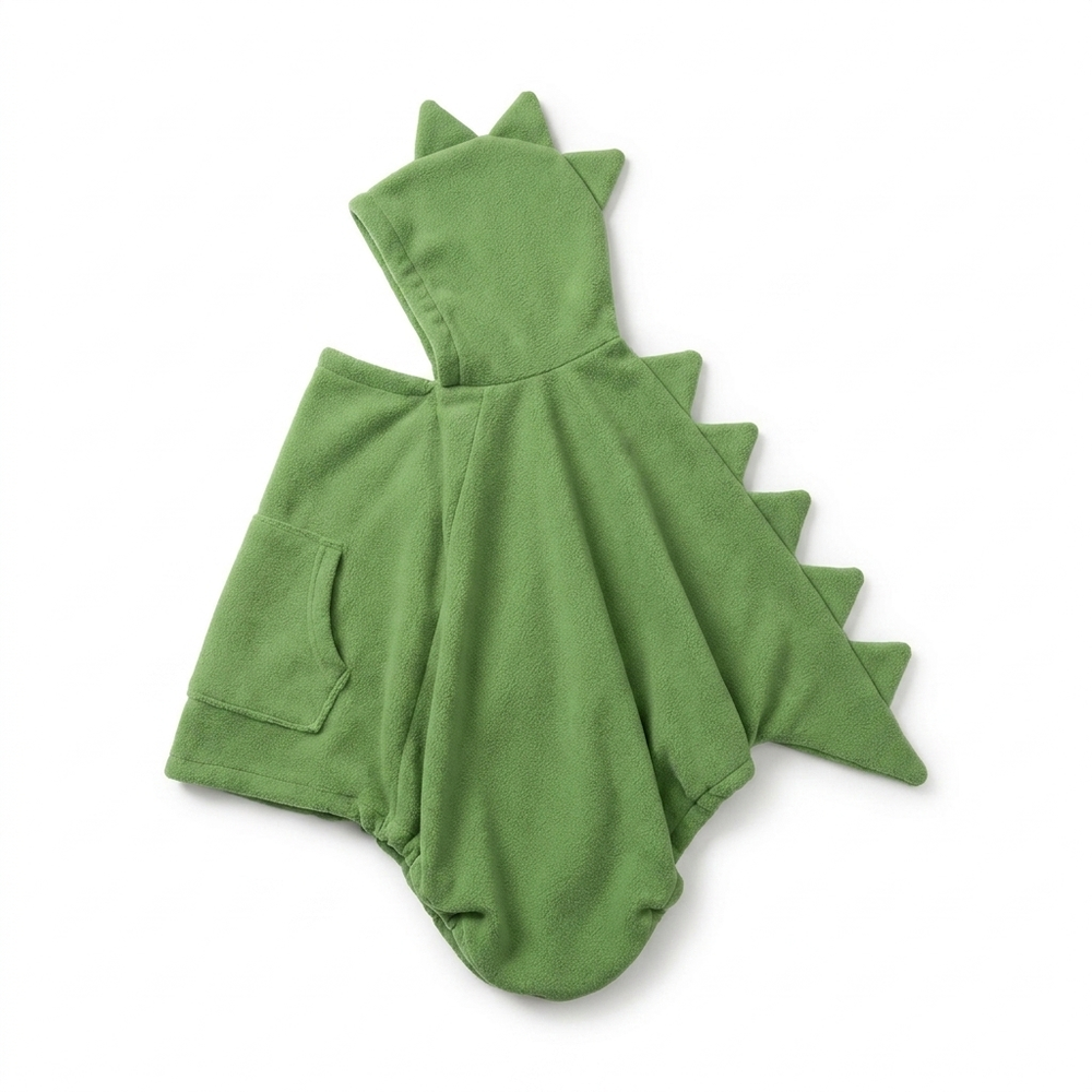 Babydeken en wagenhoes met dinodesign voor onderweg