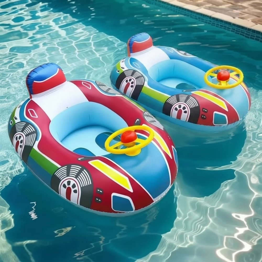 Opblaasbare Raceboot Zwemband voor Kinderen – Veilig Waterplezier in Zwembad & Zee