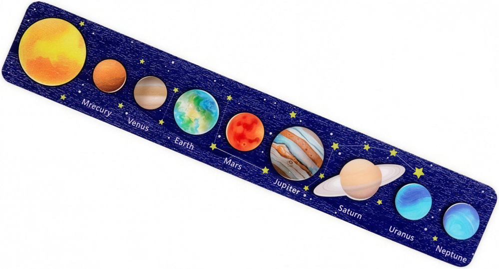 GalaxyExplorer Ruimtepuzzel voor Peuters – Leer het Zonnestelsel Spelenderwijs