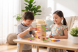Strategisch Stapelspel – Interactief Denkspel voor Kinderen 3+