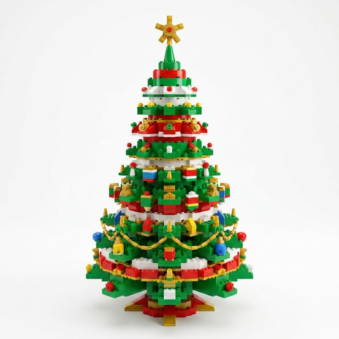 kleurvariant: Grote kerstboom