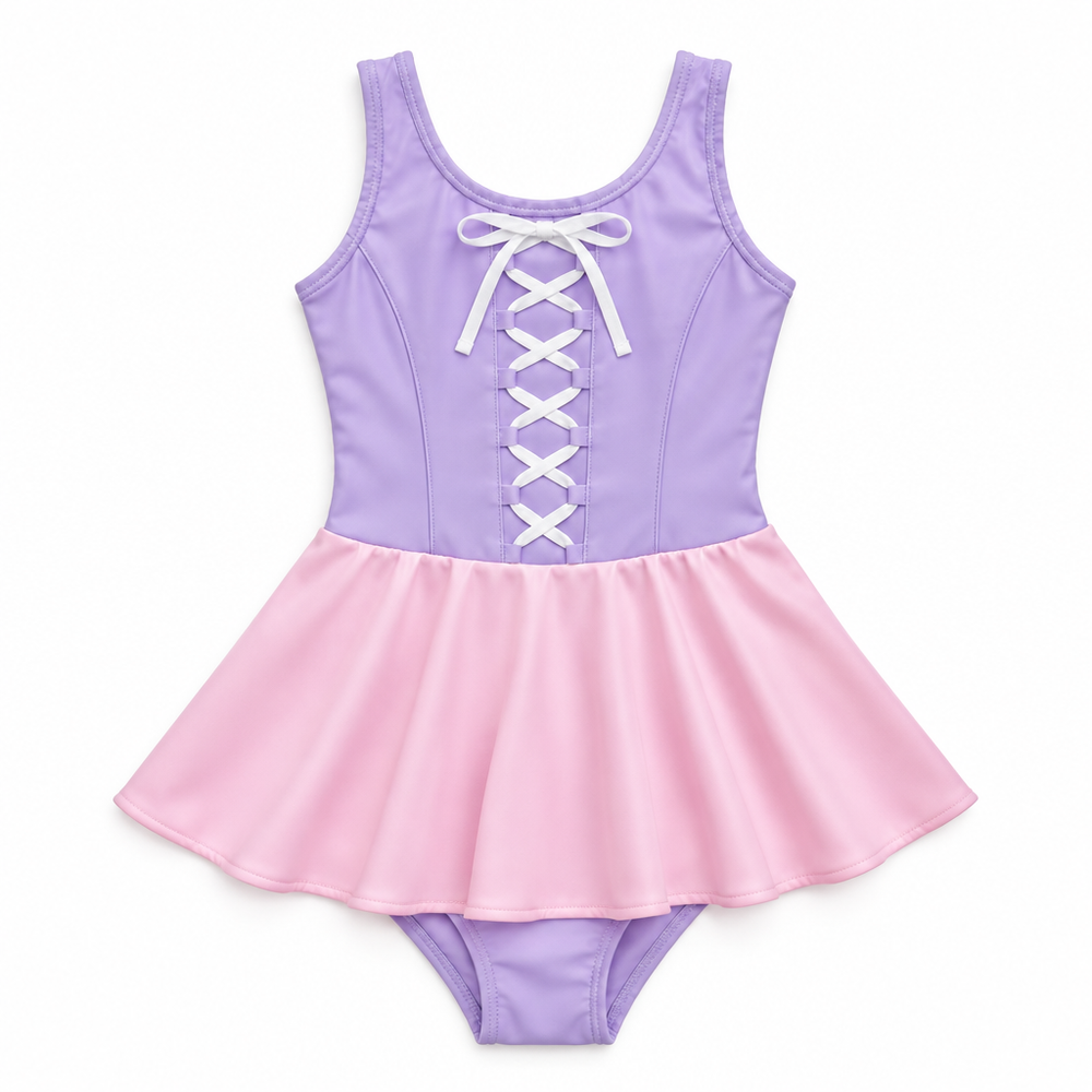 Little Princess zwempak meisjes – Rapunzel