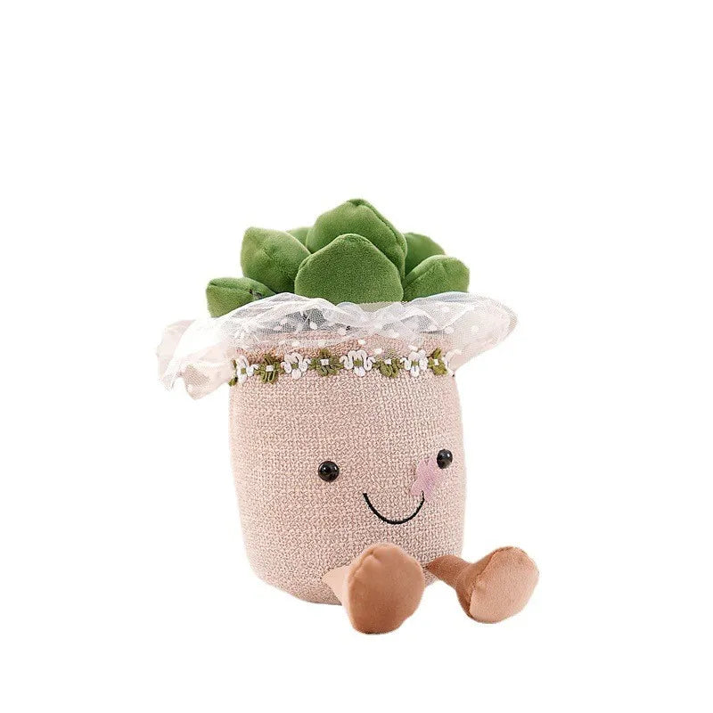 Pluche Knuffelbloem – Zachte Tulp in Pot voor Kinderen & Volwassenen