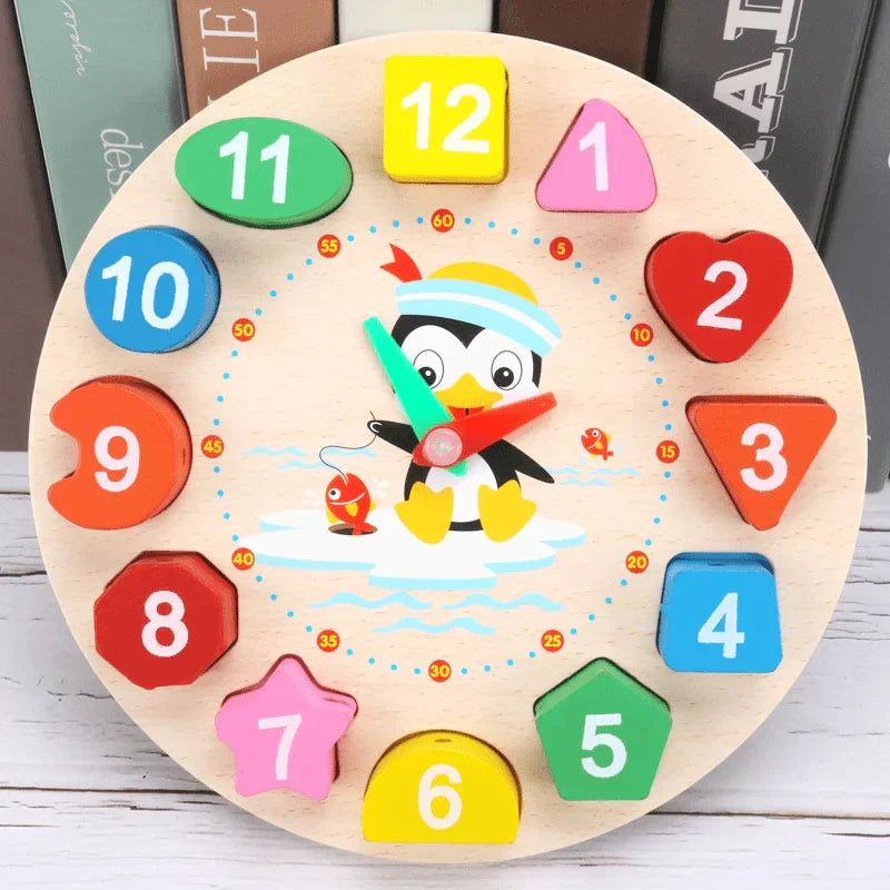 Kinderhorloge om Klokkijken te Leren – Kleurrijk Analoge Leerklok voor Kinderen (4+)