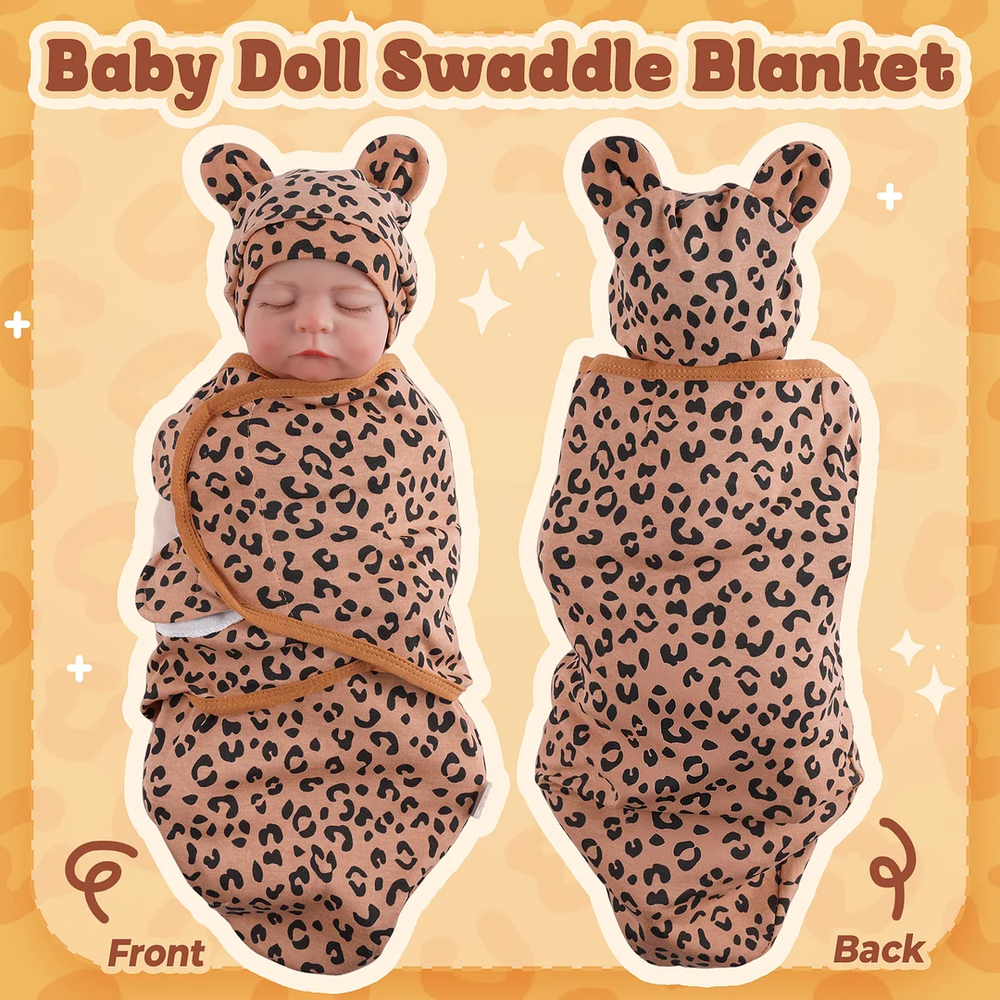 CalmiNest Baby Cocoon Swaddle – Ademend Katoenen Inbakerdeken voor Pasgeborenen – Warm & Veilig Slapen