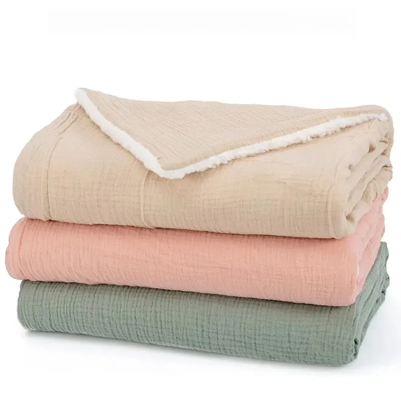 Avelino Kids LumaNest 4-in-1 Inbakerdoek – Ademend & Zachte Babydeken voor Pasgeboren Baby’s