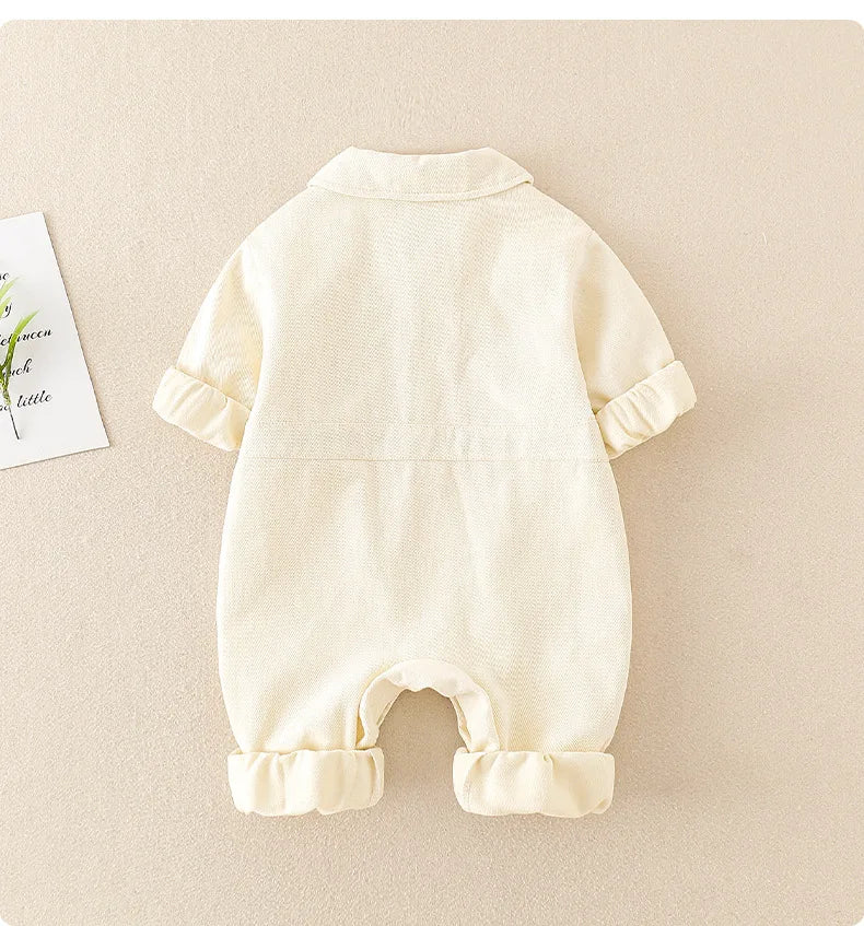 Baby Denim Jumpsuit – TrailSoft Playsuit voor Peuters