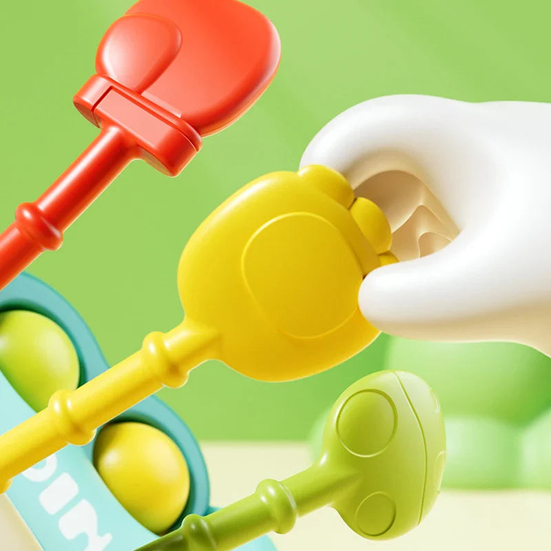 DinoGrip – Sensorisch Trek Speelgoed – Dino Bijtspeeltje voor Baby's