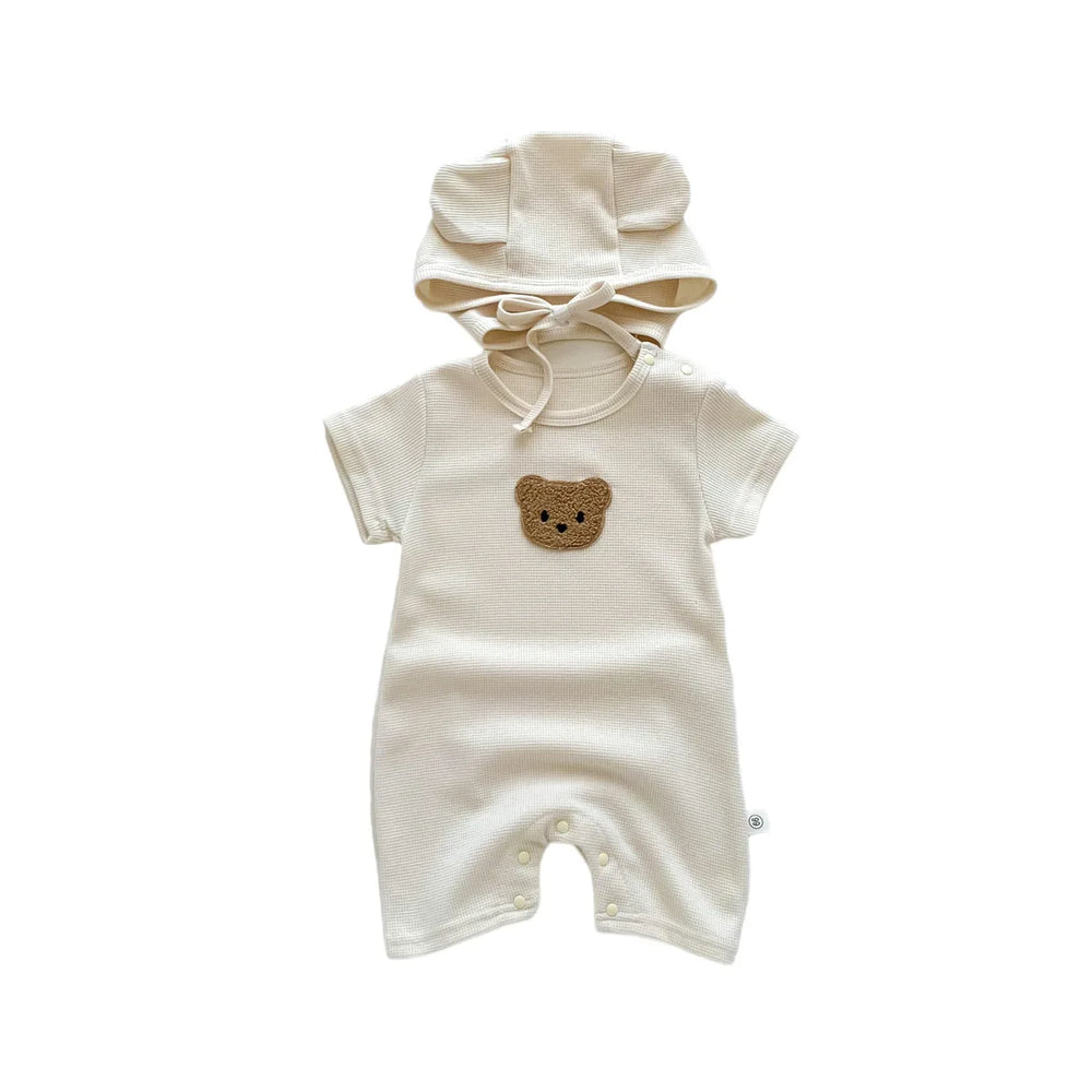 Baby Zomer Romper van Katoen – Ademend & Comfortabel
