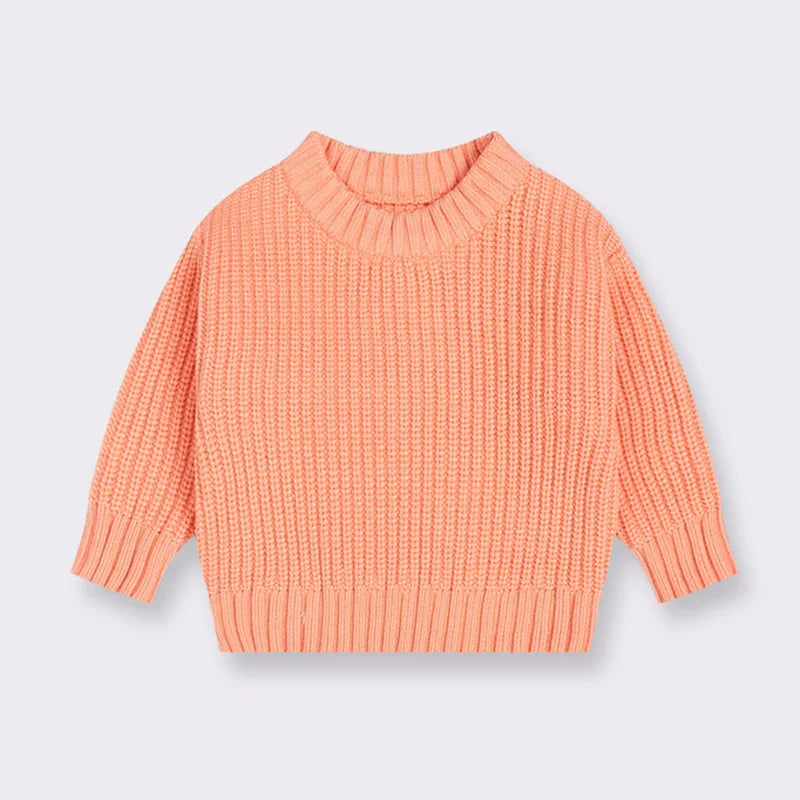 Arvella Junior CozyWeave Kids Pullover – Zachte Unisex Katoenen Kindertrui voor Herfst en Winter