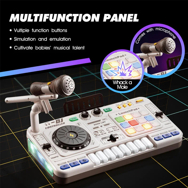DJ Mixer Speelgoed Kind – Muziek & Beat Maker met Licht