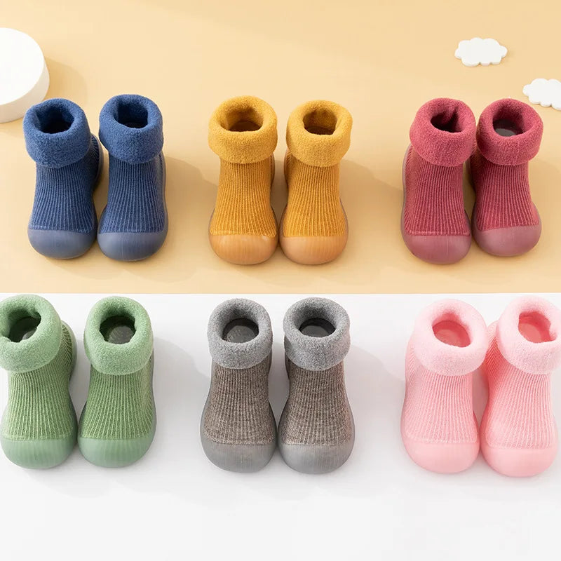 Sokschoenen Baby – Anti-Slip Babyschoenen (0–3 Jaar)