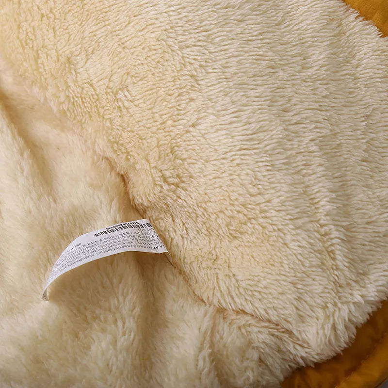 Warme Kinder Winterjas met Capuchon – Comfortabele Gevoerde Jas voor Koude Dagen