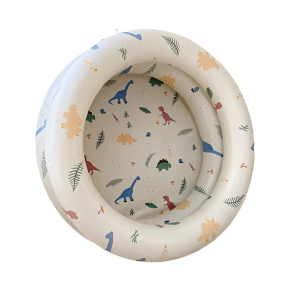 Baby Zwembad met Oceaanballen – Opblaasbaar & Veilig Peuterbad voor Zomerplezier – WadeNest 90 cm