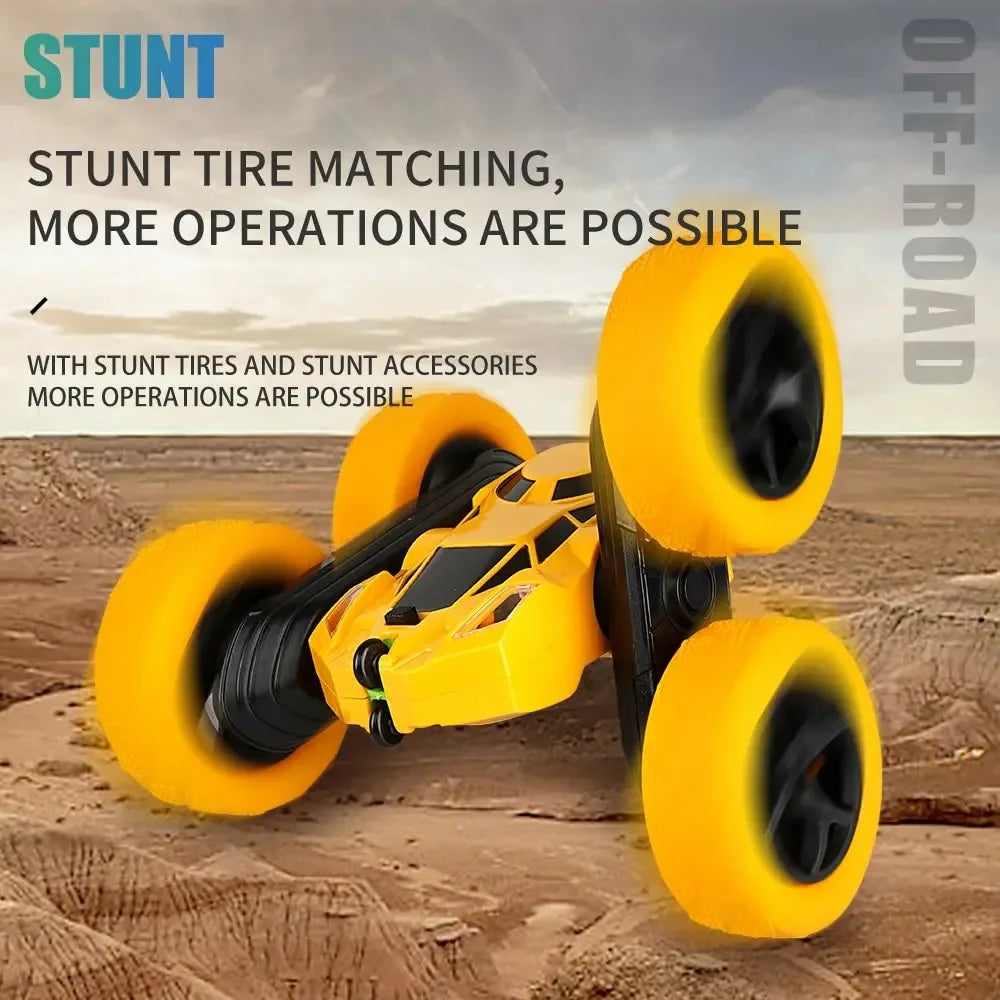 RC Stuntauto met Afstandsbediening – 360° Flips & Oplaadbaar