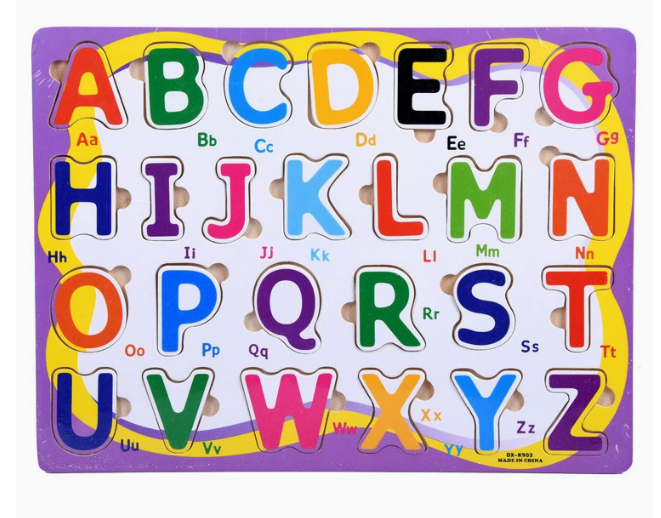 Houten Puzzel Set Kind – Educatieve Puzzels (6-in-1, 3+)