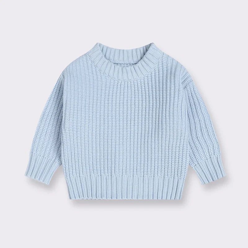 Arvella Junior CozyWeave Kids Pullover – Zachte Unisex Katoenen Kindertrui voor Herfst en Winter