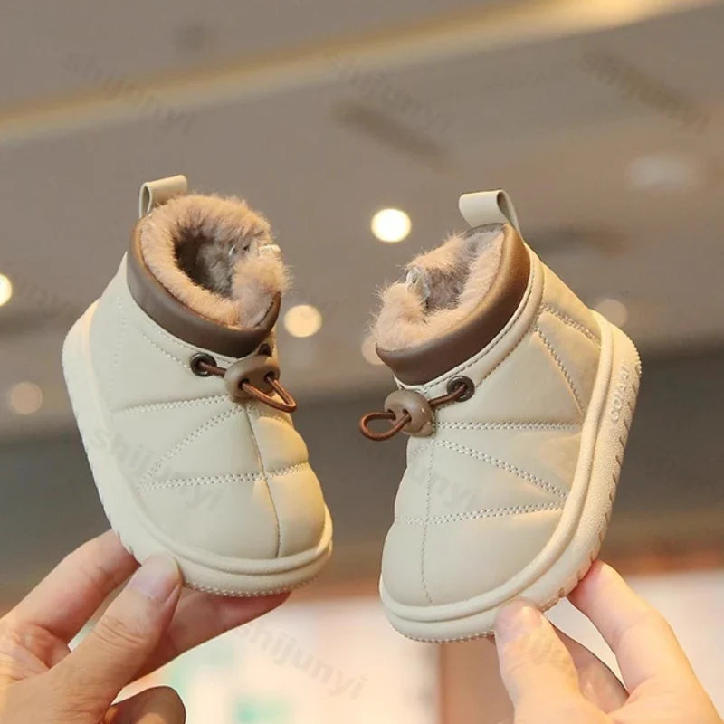 Nordiva Kids FrostStep Kinder Winterschoenen – Warme Antislip Winterlaarsjes voor Baby en Peuter