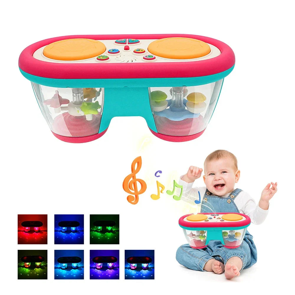 Baby Drumstel Speelgoed – Muzikaal met Licht & Geluid