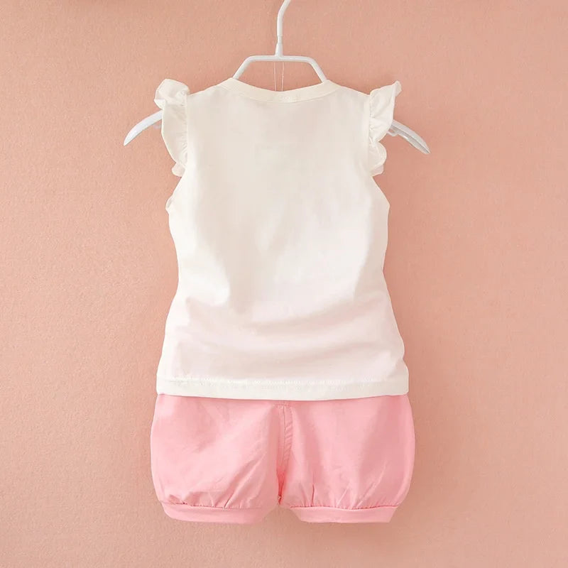 SunnySprout Baby Zomeroutfit – Ademend Katoenen Setje voor Baby’s & Peuters (0–6 jaar)