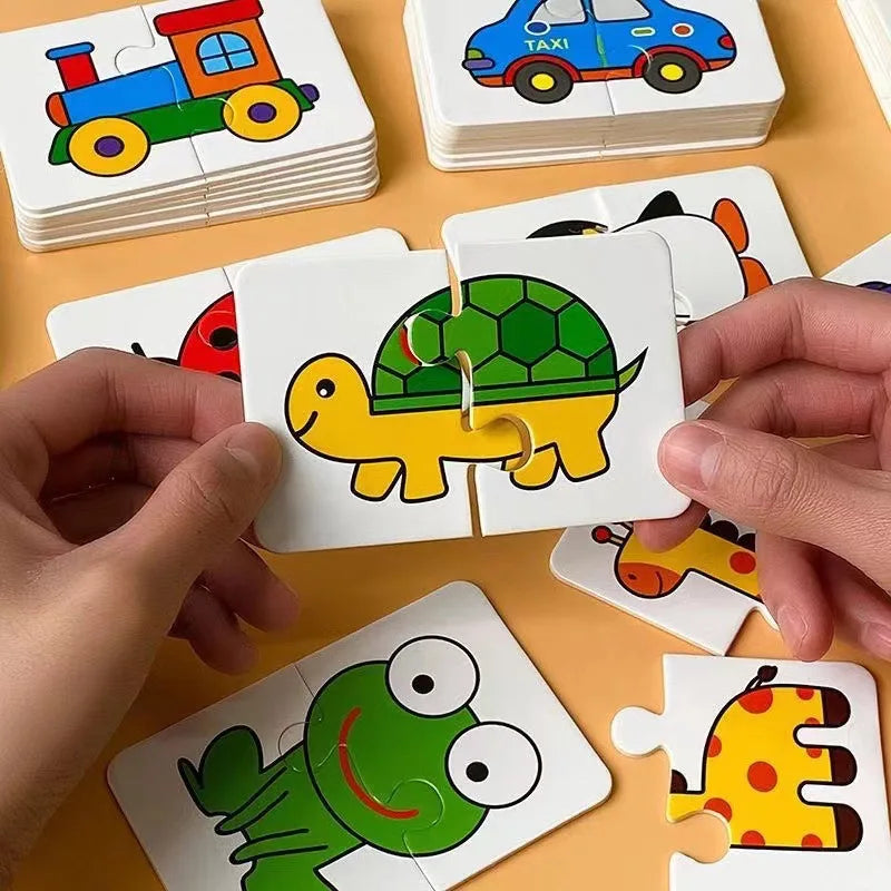 Educatieve Puzzel Kinderen – Kleuren & Vormen