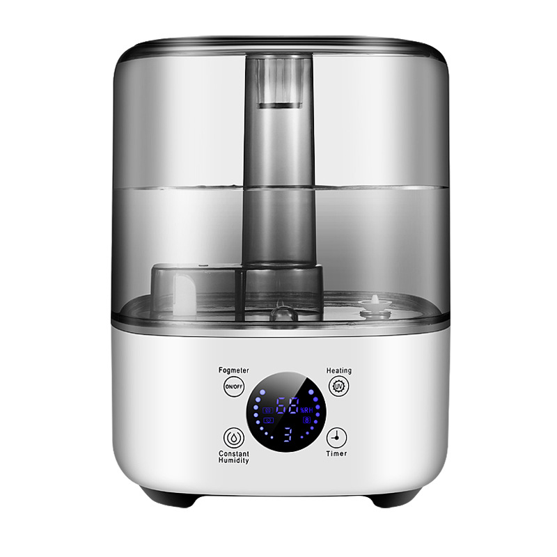 FreshMist Smart Humidifier – 5L Ultrasone Luchtbevochtiger met App, Essentiële Oliën & Babyveilig