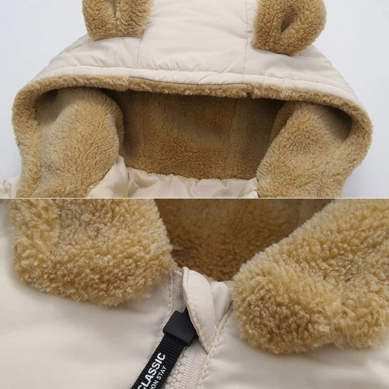 FrostCub Warme Winterjas met Teddyvoering voor Baby’s & Peuters