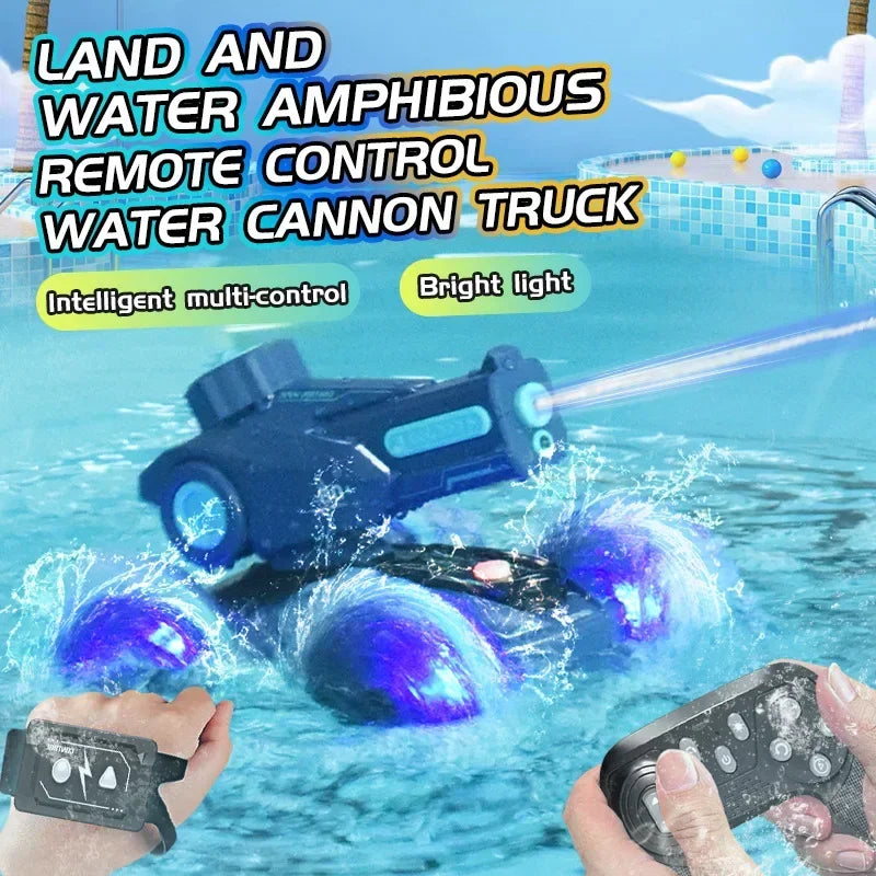 RC Amfibie Auto – Bestuurbare Water- en Landauto voor Kinderen