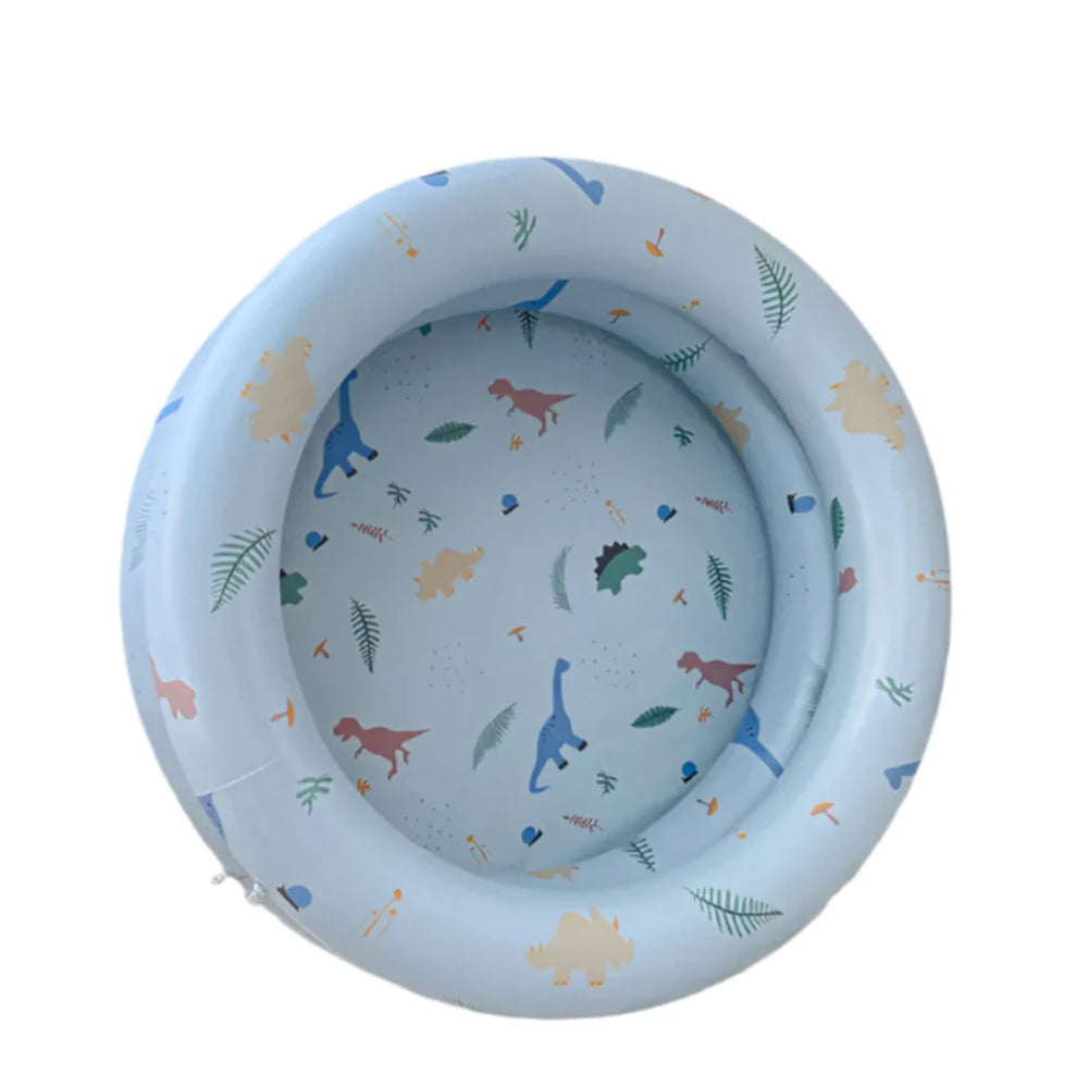 Baby Zwembad met Oceaanballen – Opblaasbaar & Veilig Peuterbad voor Zomerplezier – WadeNest 90 cm