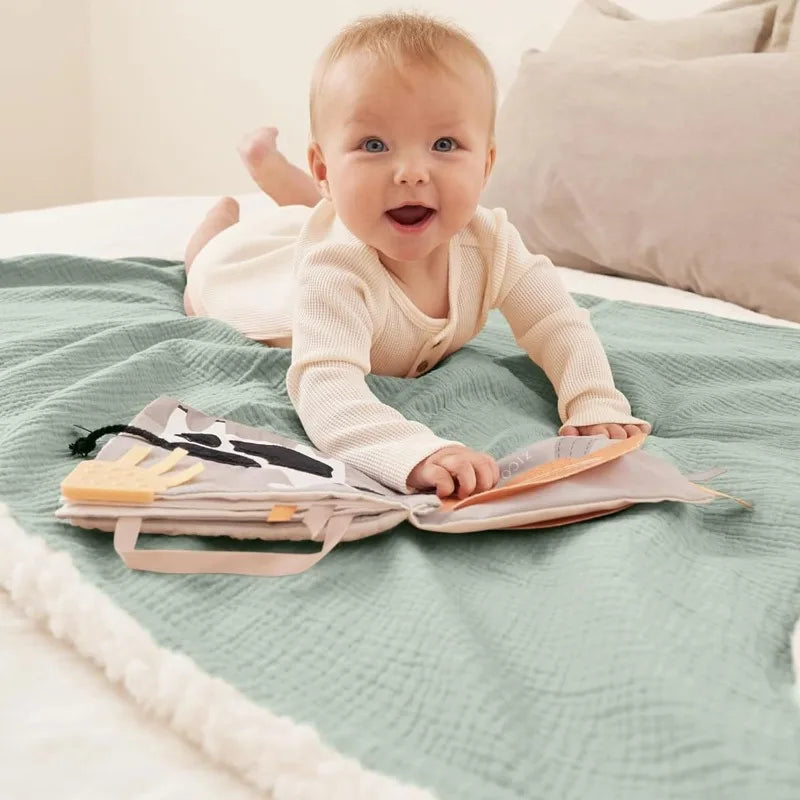 Avelino Kids LumaNest 4-in-1 Inbakerdoek – Ademend & Zachte Babydeken voor Pasgeboren Baby’s