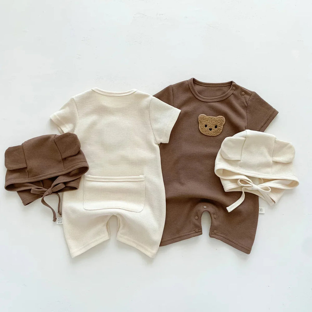 Baby Zomer Romper van Katoen – Ademend & Comfortabel