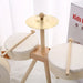 Houten drumstel met bekken en xylofoon – 5 instrumenten, beukenhout | muziekspeelgoed