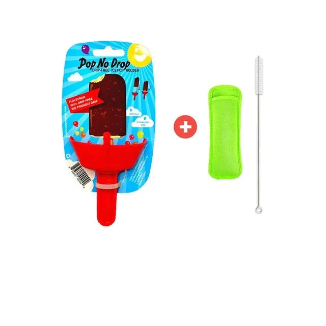 SunnyMunch DripCatch IJsjeshouder – Druipvrije IJs Lolly Houder voor Kinderen, Herbruikbaar & Morsvrij