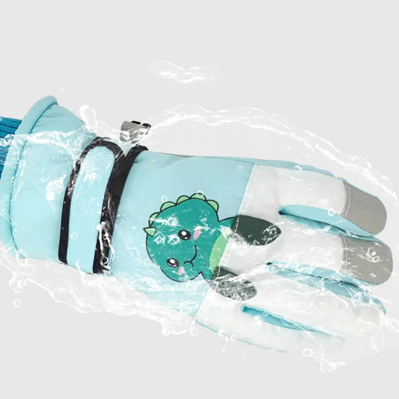 Valtrix Outdoor SnowGuard Kinder Skihandschoenen – Waterdichte Warme Winterhandschoenen voor Sneeuw en Skiën
