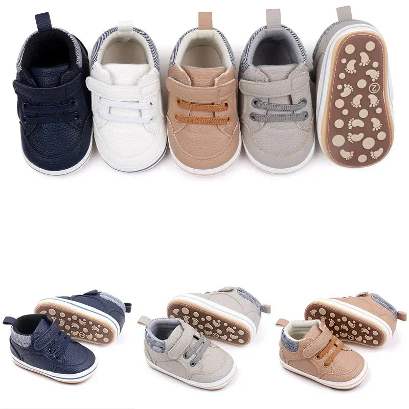 Babyschoenen voor Eerste Stapjes – Zachte Instappers met Flexibele Zool (6-36m)