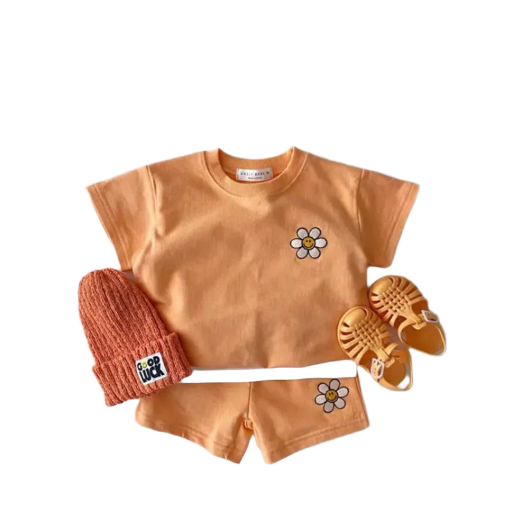 SunnyPlay Zomerset Kind – Comfortabele Zomerkleding voor Meisjes & Jongens (0-4 Jaar)