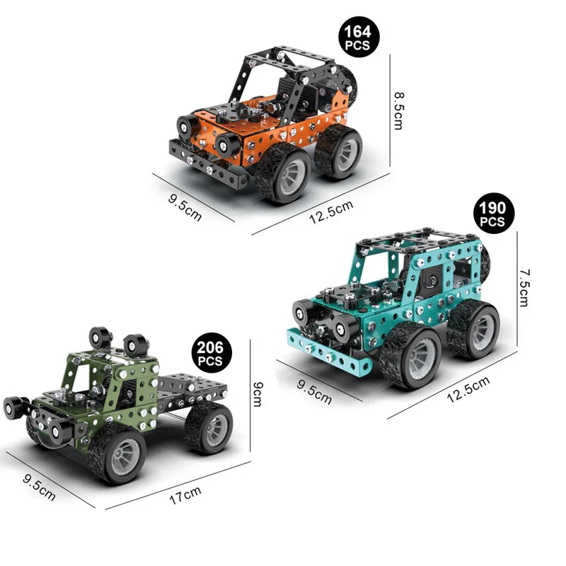 Axion Craft ForgeRider Construct Kit – Metalen Bouwset voor Technisch en Creatief Voertuig Bouwen